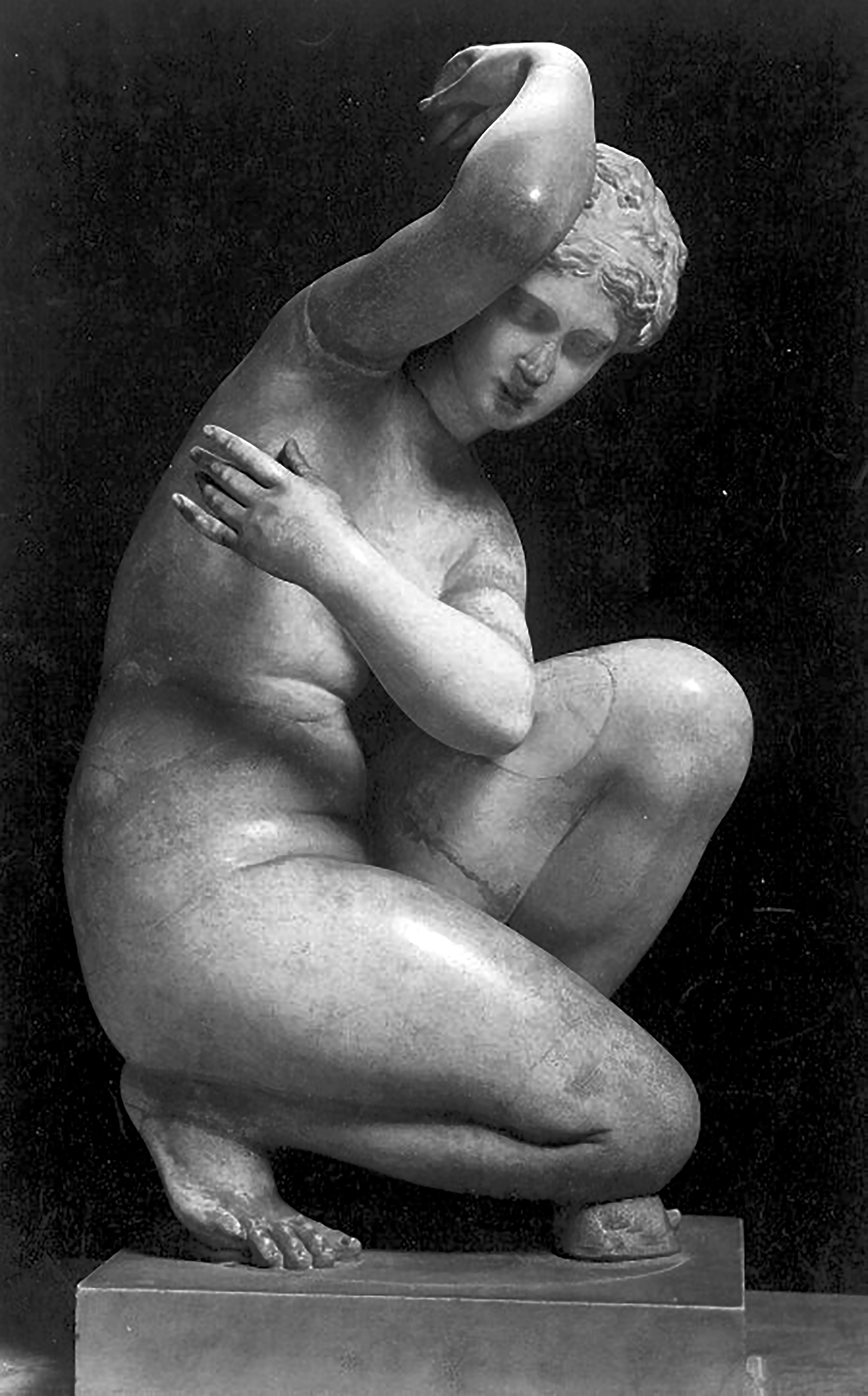 Aphrodite Crouching, musee du Louvre, Paris, France, Aphrodite Accroupie, 4