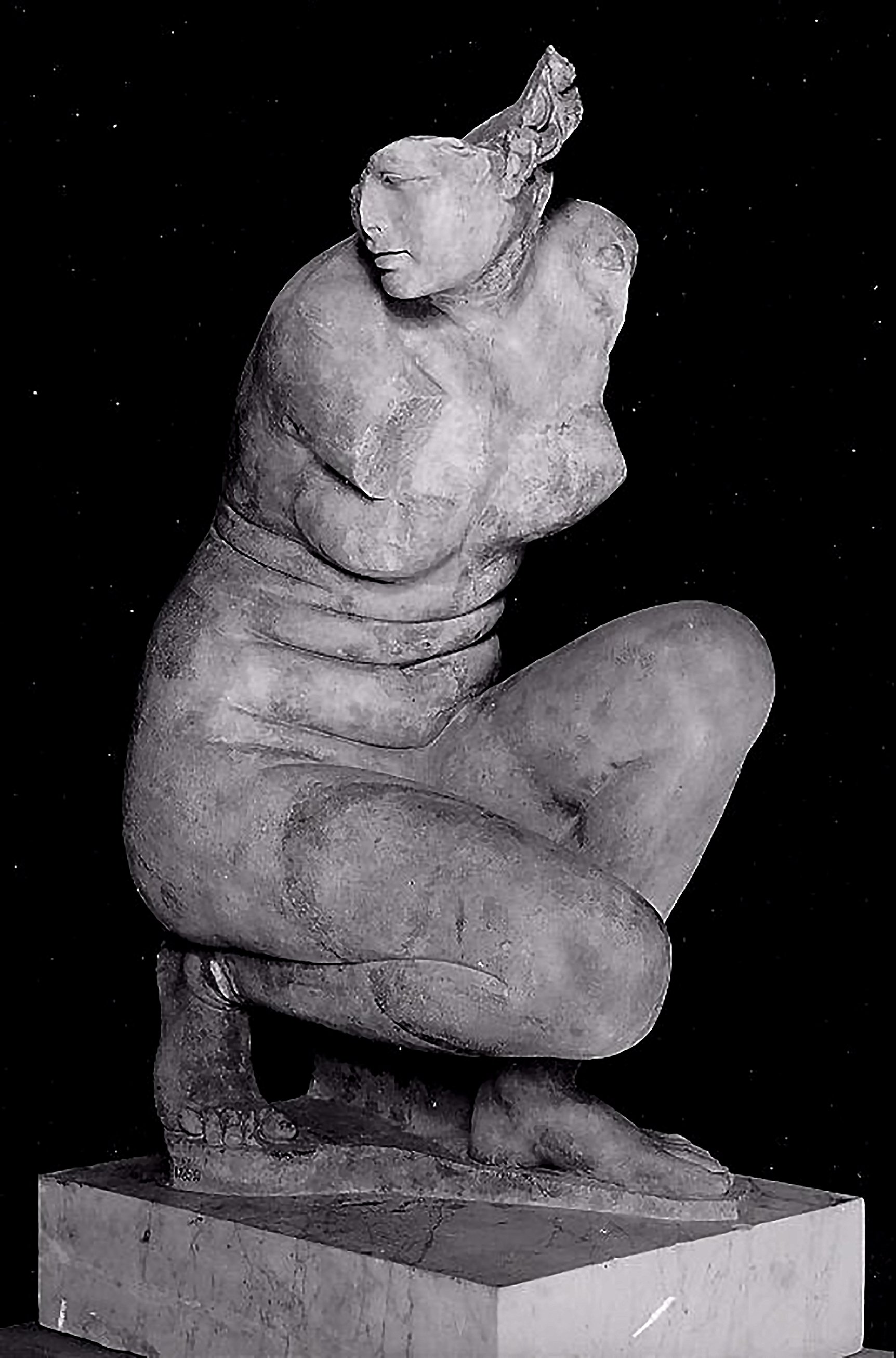 Crouching Venus Rome Thermenmuseum Terme Museum Aus Der Villa Hadriana Tivoli 1A