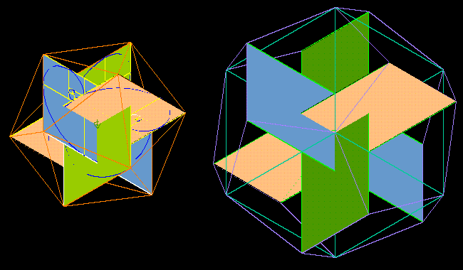 The Divine Proportions Appearing in the Regular Icosahedron, Regular Dodecahedron, and Rhombic Triacontahedron