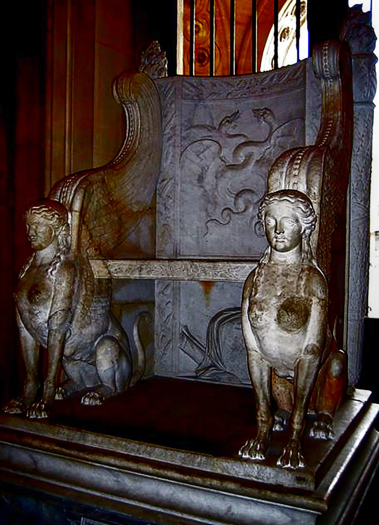 Greco-Roman Sphinx Chair, Louvre